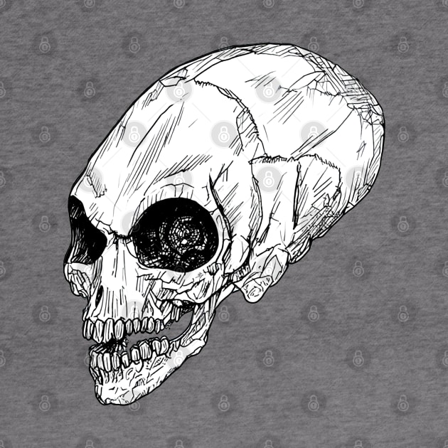 Crystal Skull -  Sketch by Buff Geeks Art